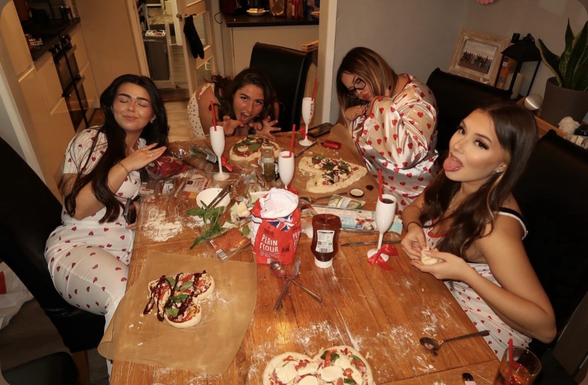 Pizza-making night